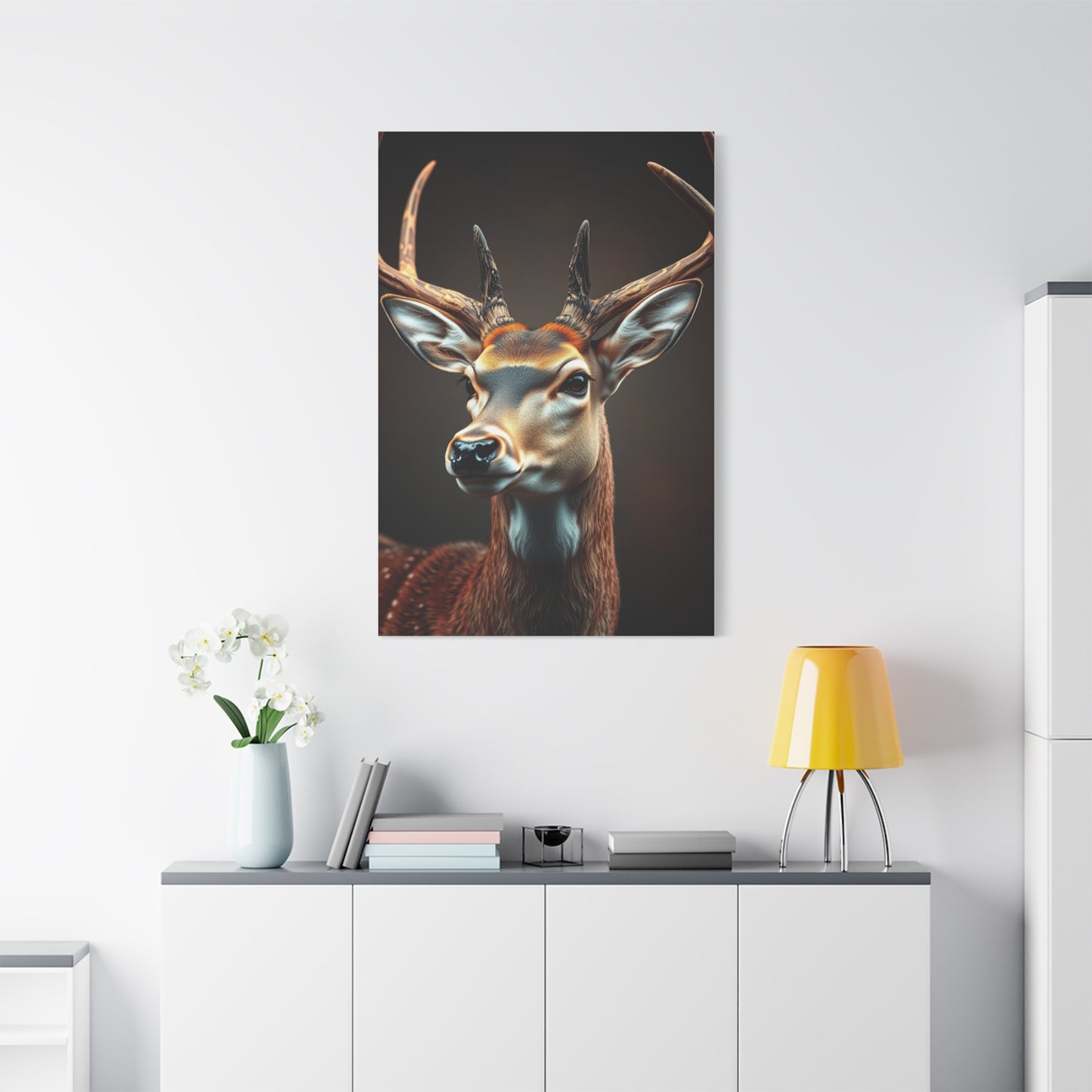 Luminous Buck Composition Wall Art & Canvas Print