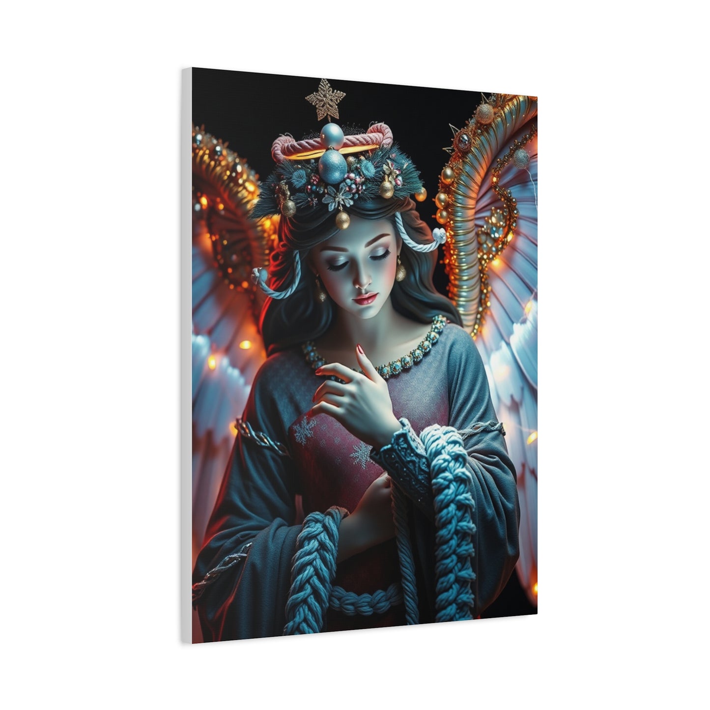 Christmas Angel Art Supreme Gallery Wall Art & Canvas Print