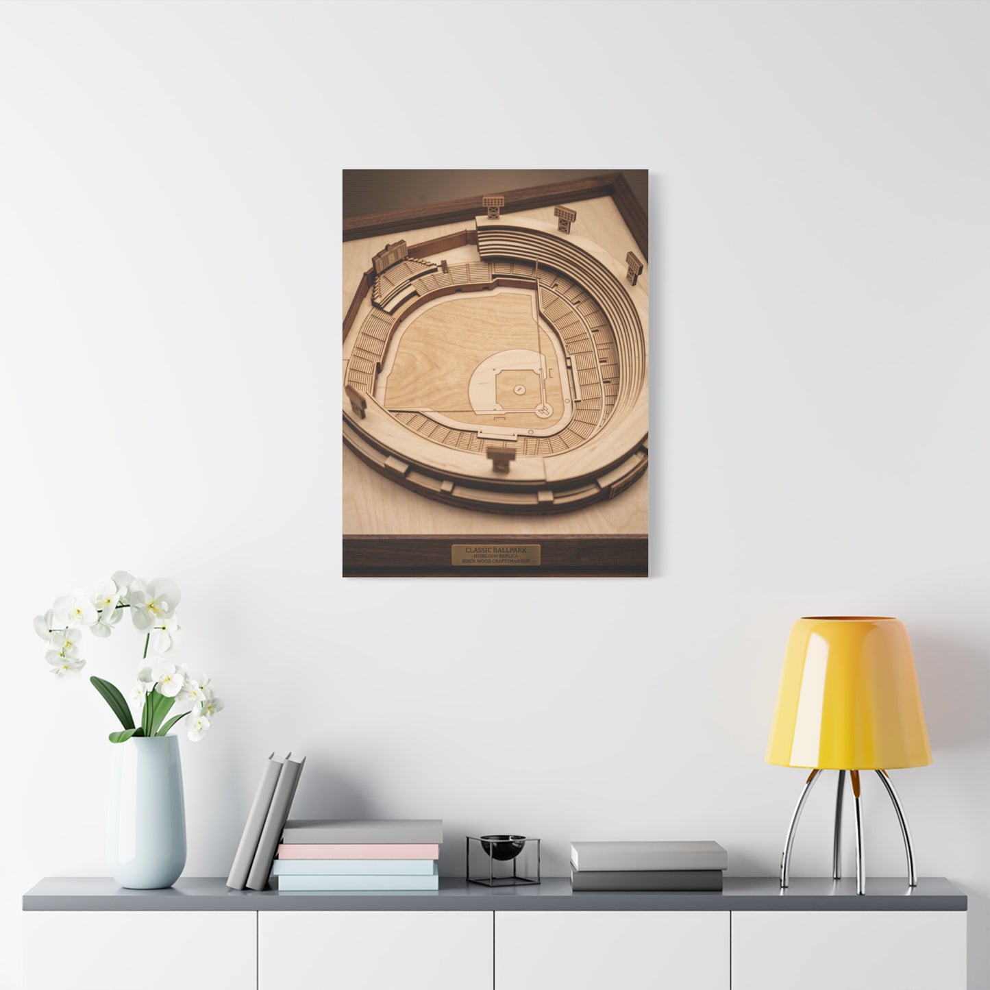 Classic Ballpark Replica Sports Wall Art & Canvas Print