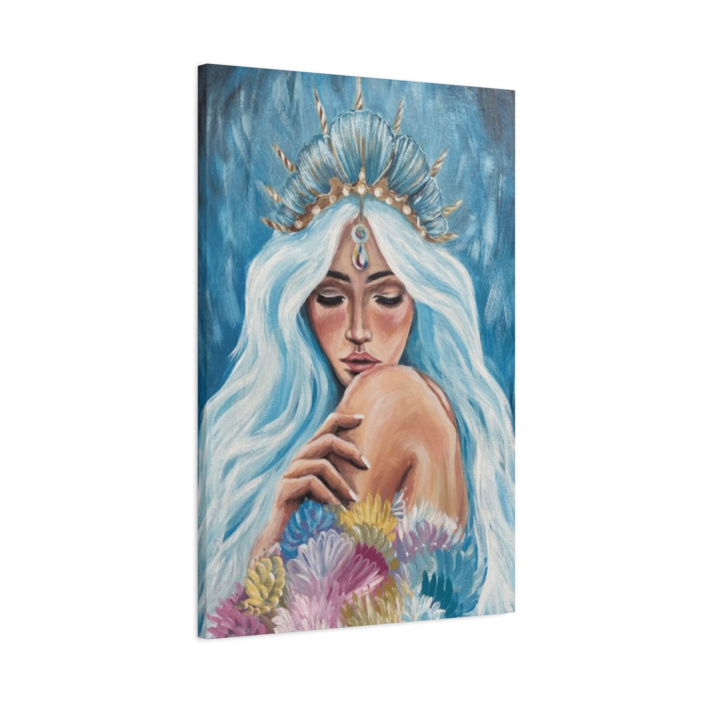 A Mermaid Queen Wall Art & Canvas Prints