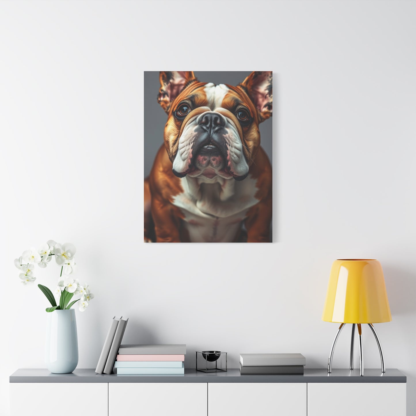 Masterpiece Bulldog Art Vision Wall Art & Canvas Print
