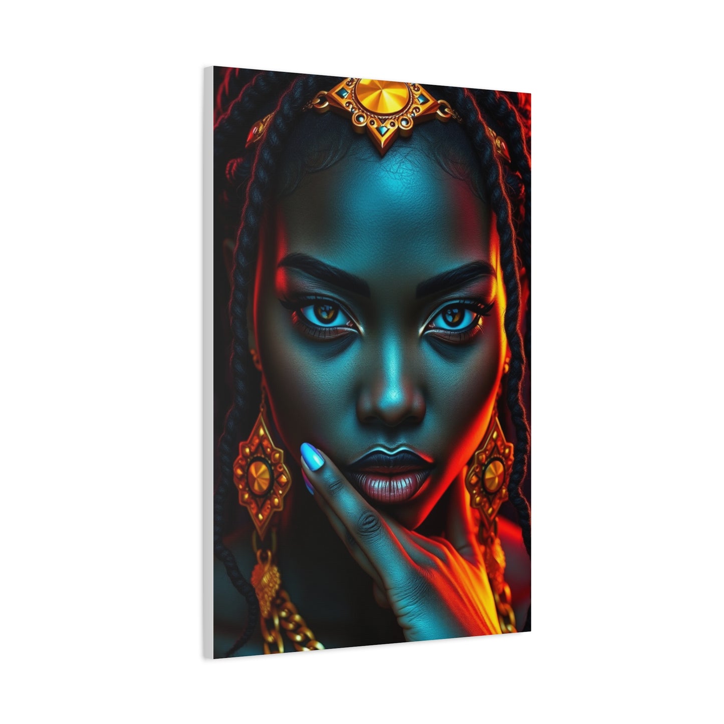 BlackGirlMagic Art Luxury Canvas Wall Art & Canvas Print