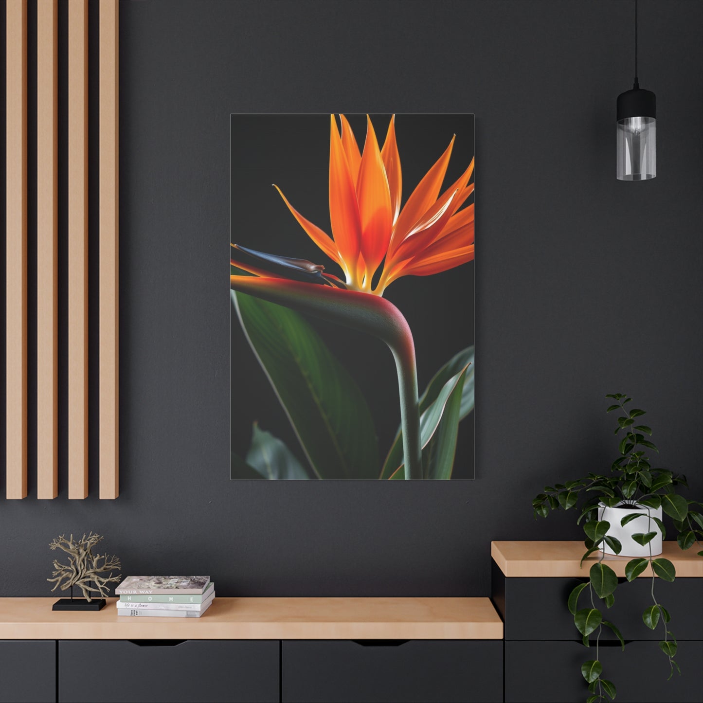 Masterpiece Bird of Paradise Plant Art Vision Wall Art & Canvas Print
