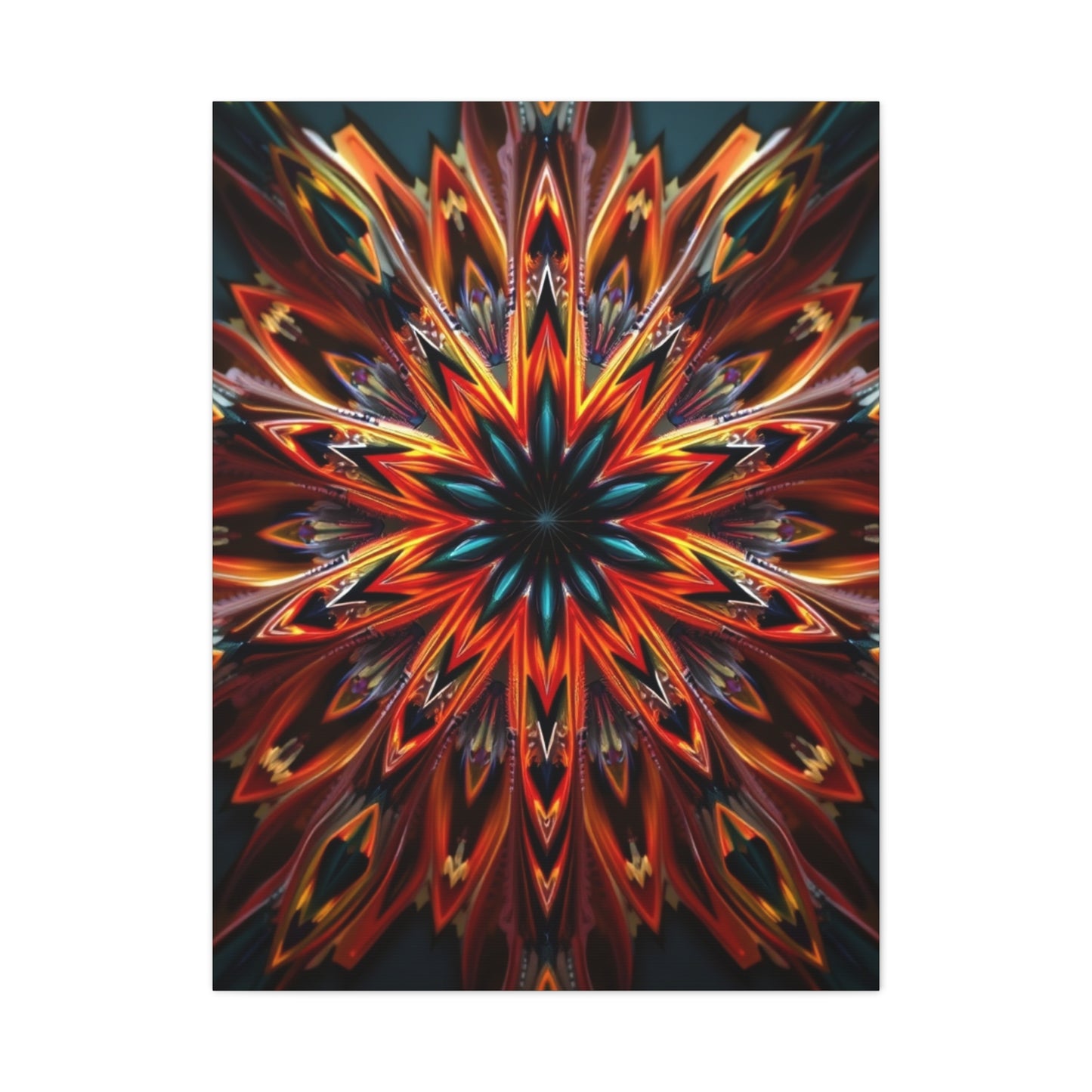 Symmetric Reverie Canvas