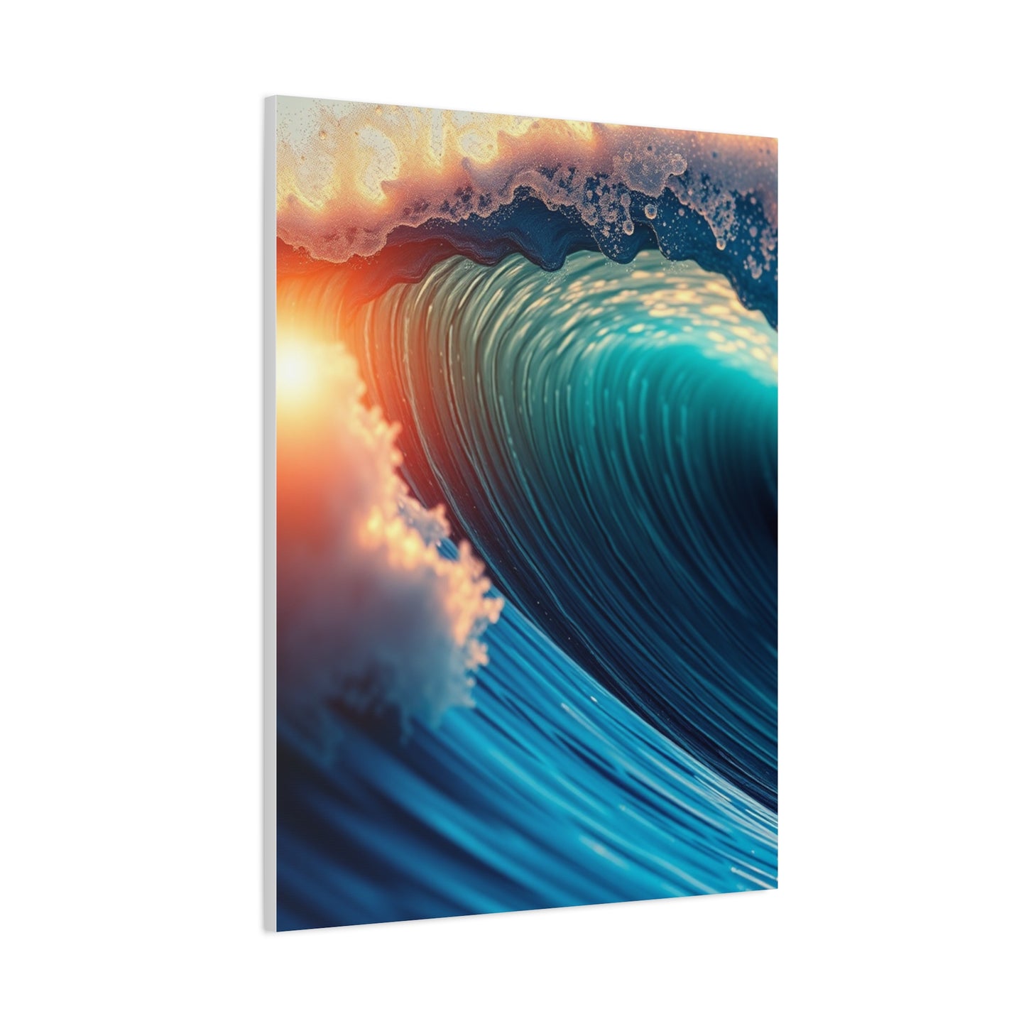 Cerulean Dreamscape Art Wall Art & Canvas Print