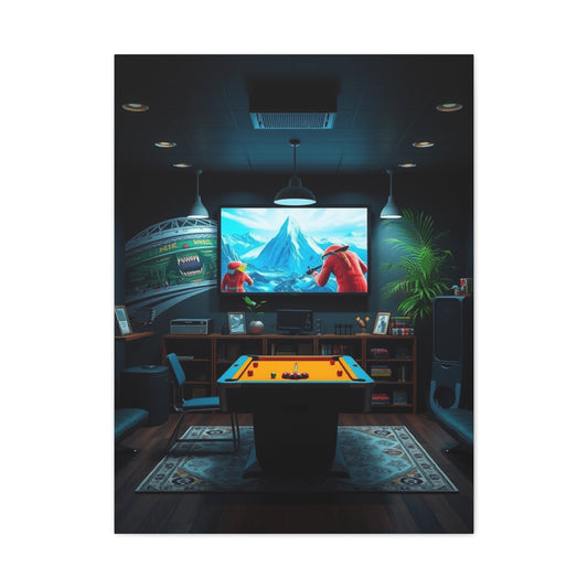 Refined Recreation Wall Masterpiece