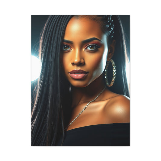 Luxury Aaliyah Art Collection Wall Art & Canvas Print