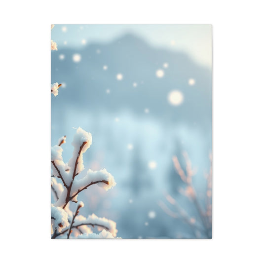 Crystalline Season Canvas Wall Art & Canvas Print