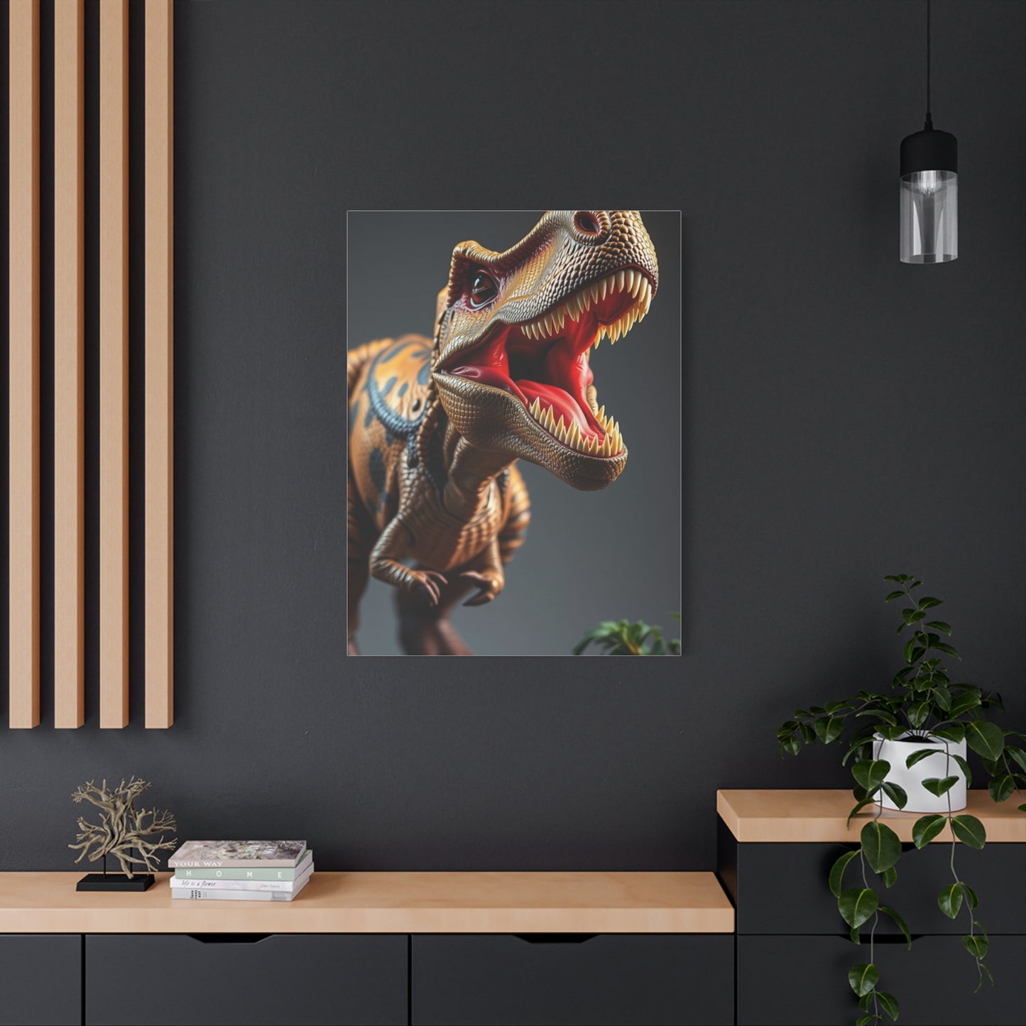 Vision Dinosaur Art Art Wall Art & Canvas Print
