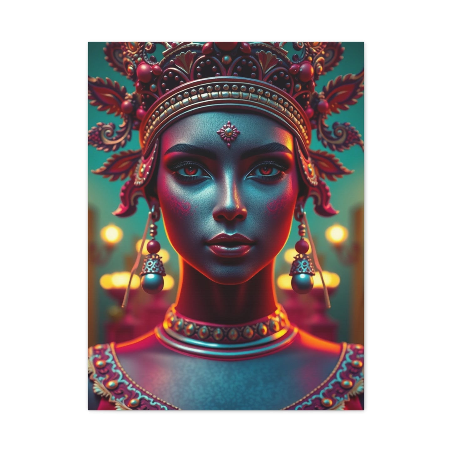 Mexican Splendor Canvas Wall Art & Canvas Print