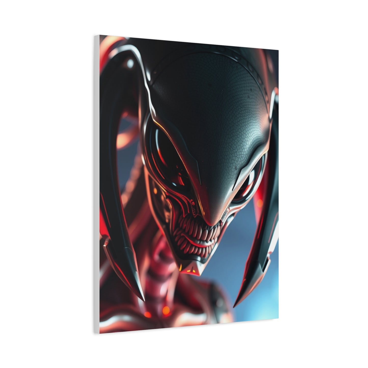 Masterpiece Alien Art Vision Wall Art & Canvas Print