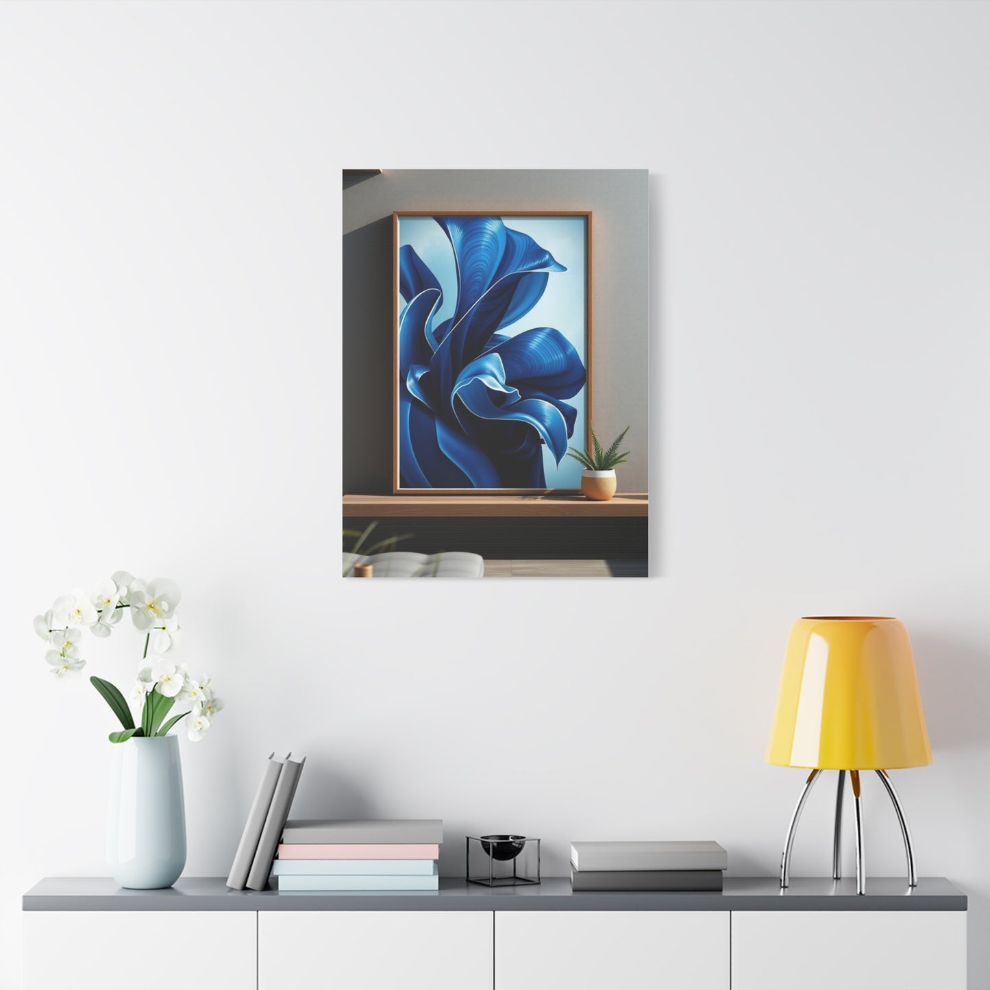 Navy Blue Art Supreme Gallery Wall Art & Canvas Print