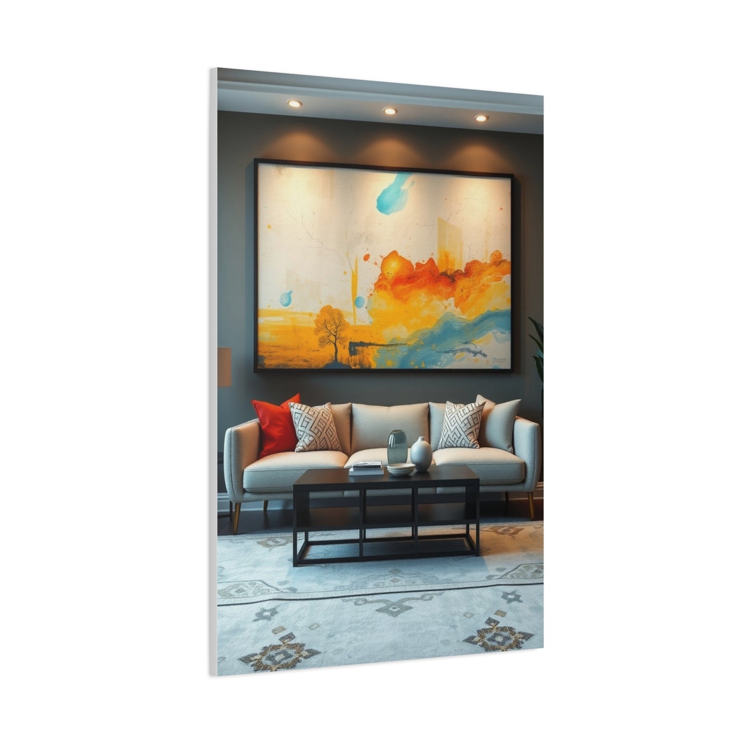 Large Art for Living Room Art Luxury Canvas Wall Art & Canvas Print
