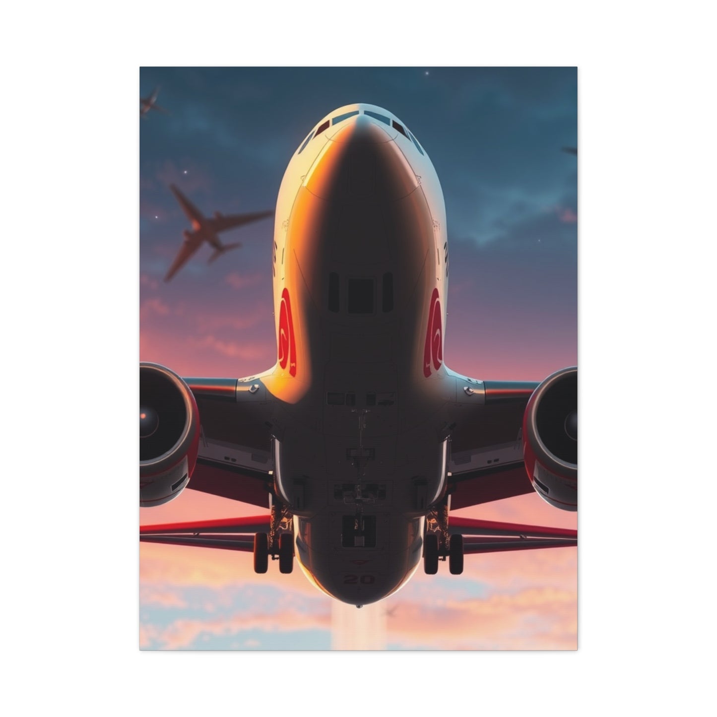 Airplane Art Supreme Gallery Wall Art & Canvas Print