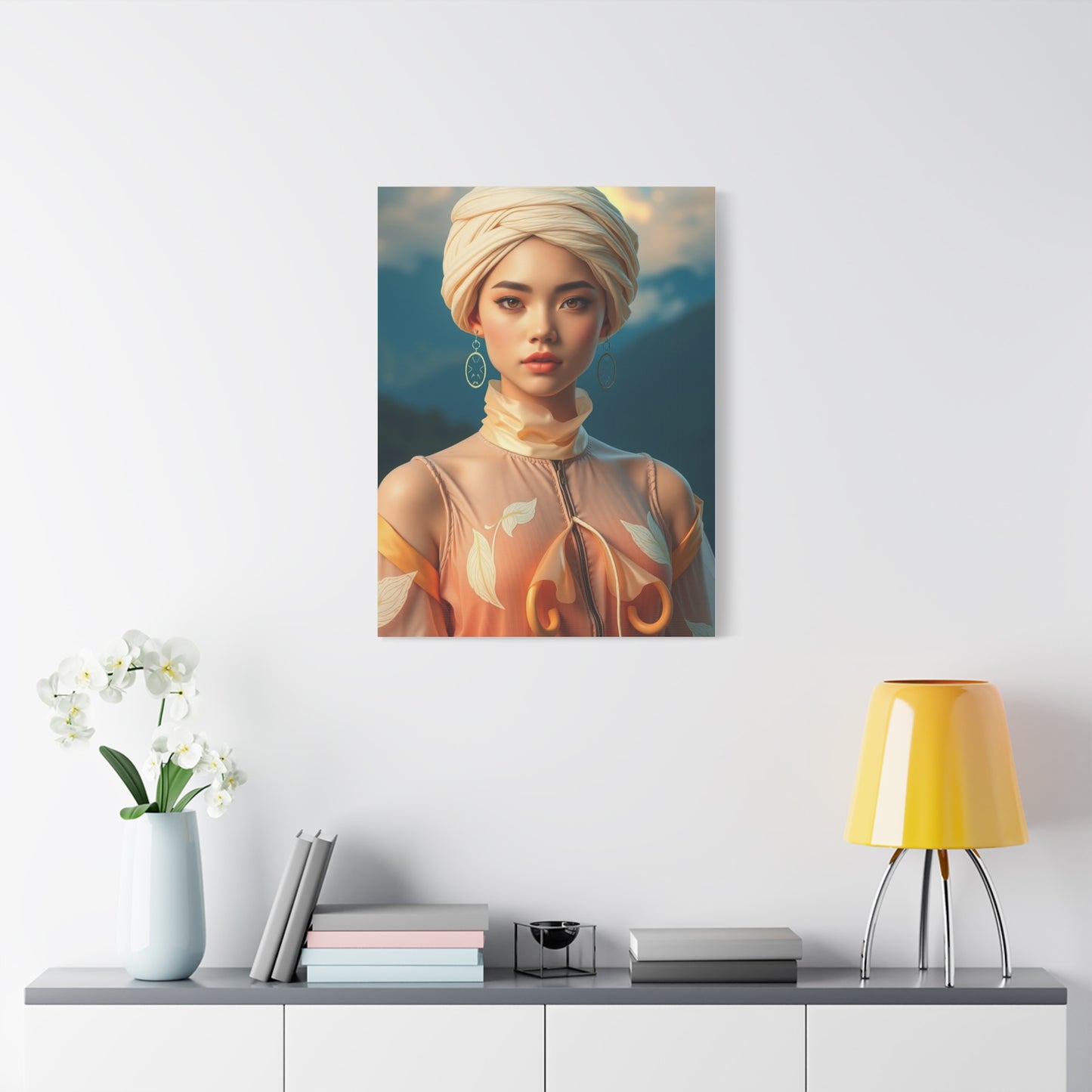 Opulent Leafscape Display Wall Art & Canvas Print