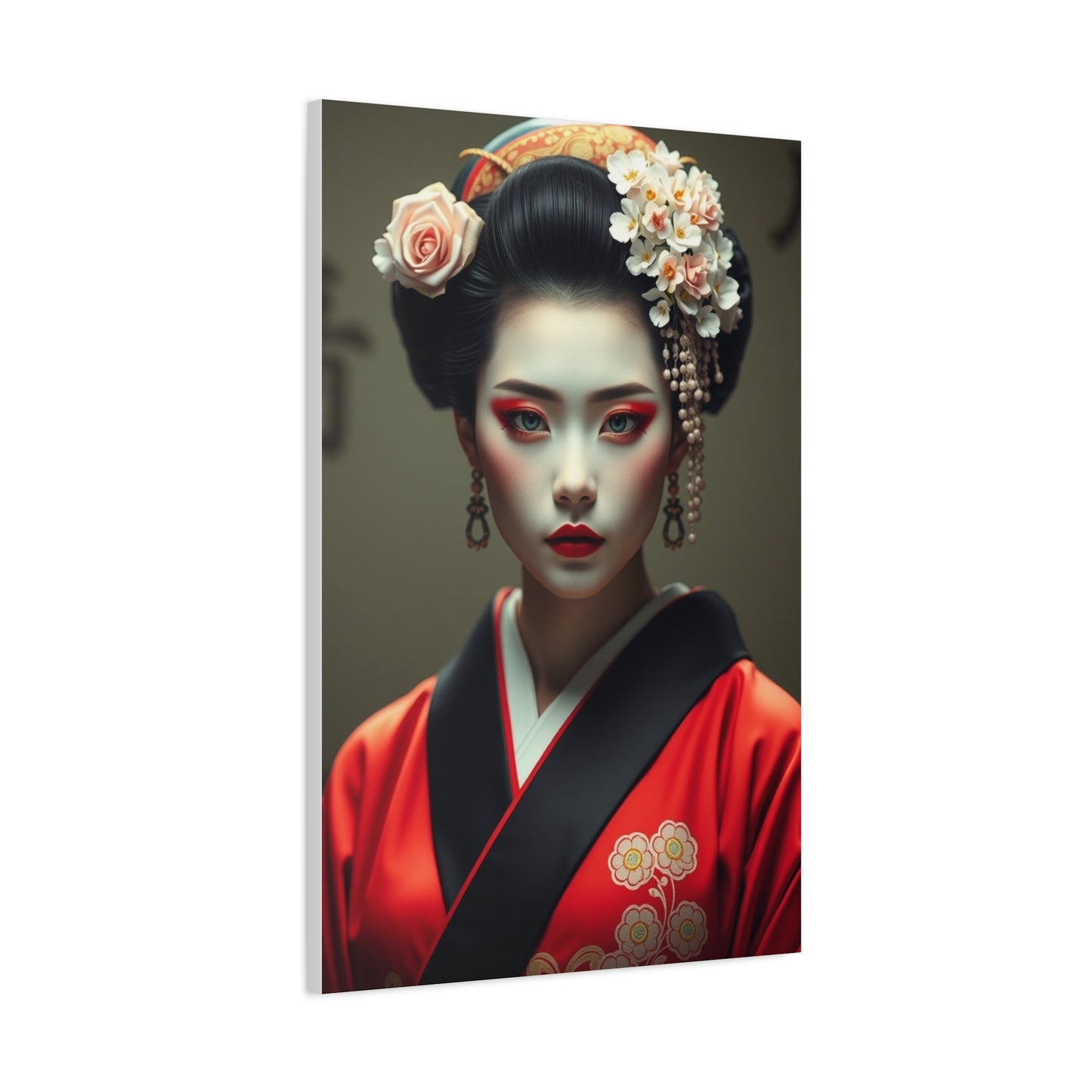 Geisha Art Refined Canvas Wall Art & Canvas Print