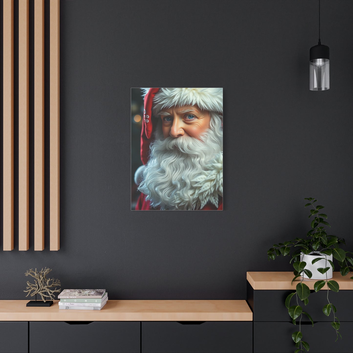 Masterpiece Santa Claus Art Vision Wall Art & Canvas Print
