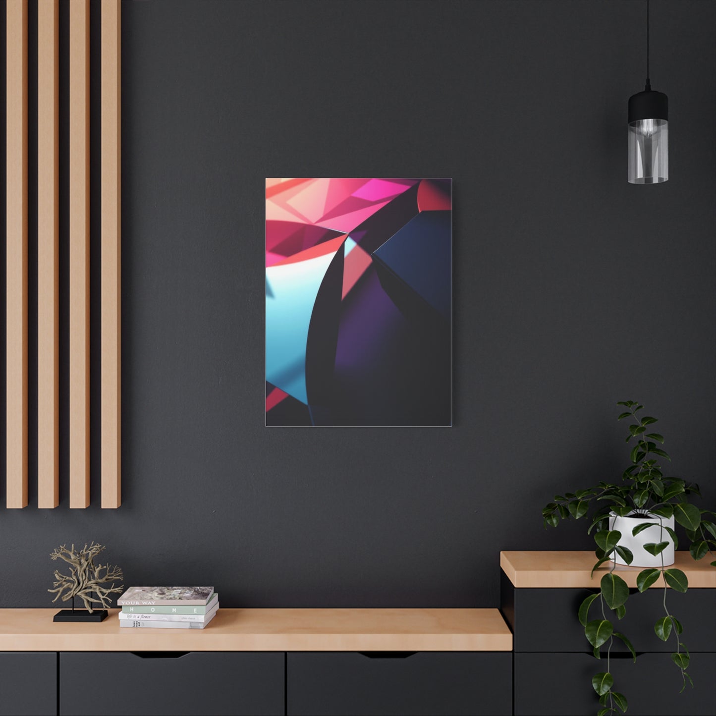 Opulent Geo-Form Tableau wall art & canvas print