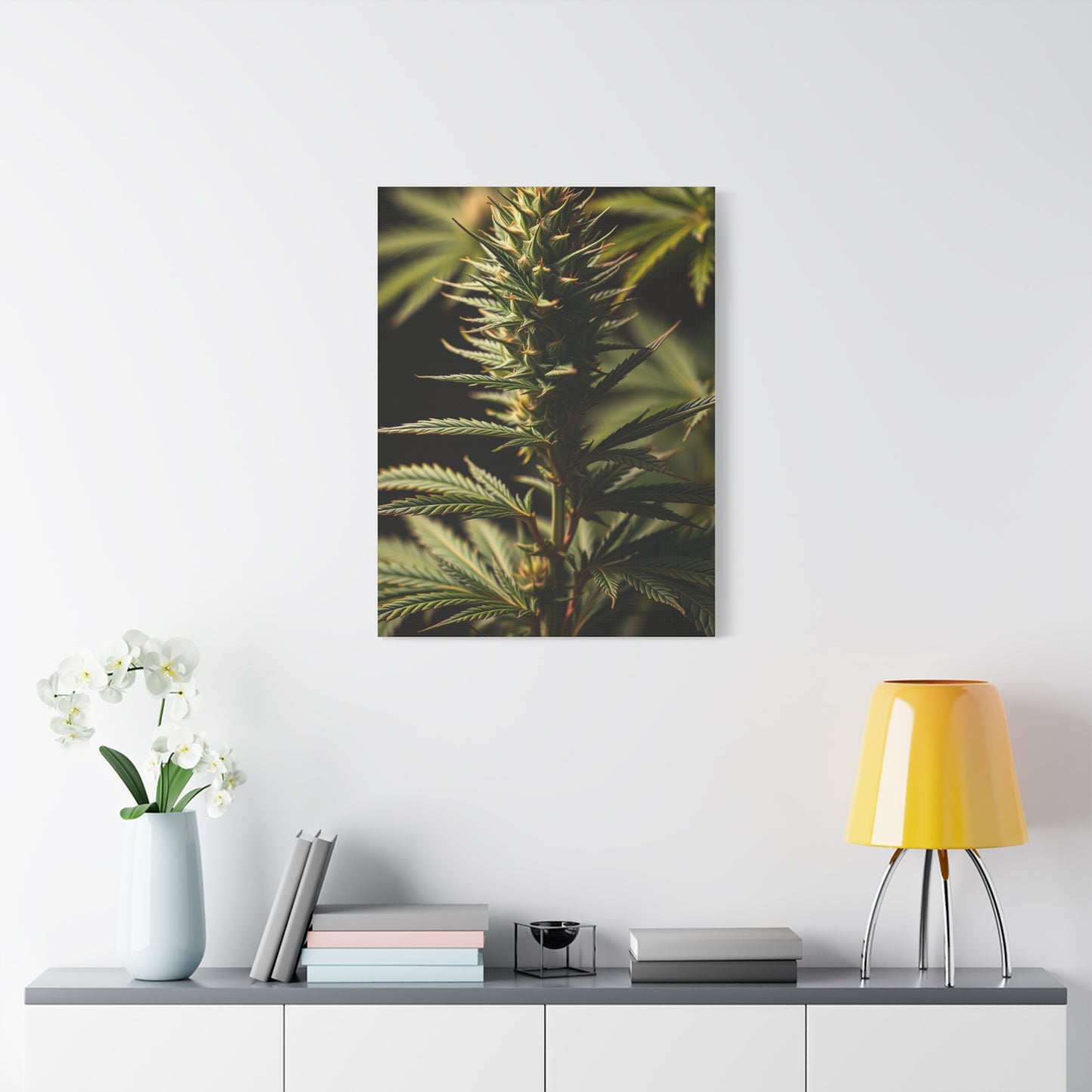 Verdant Elegance Canvas Wall Art & Canvas Print