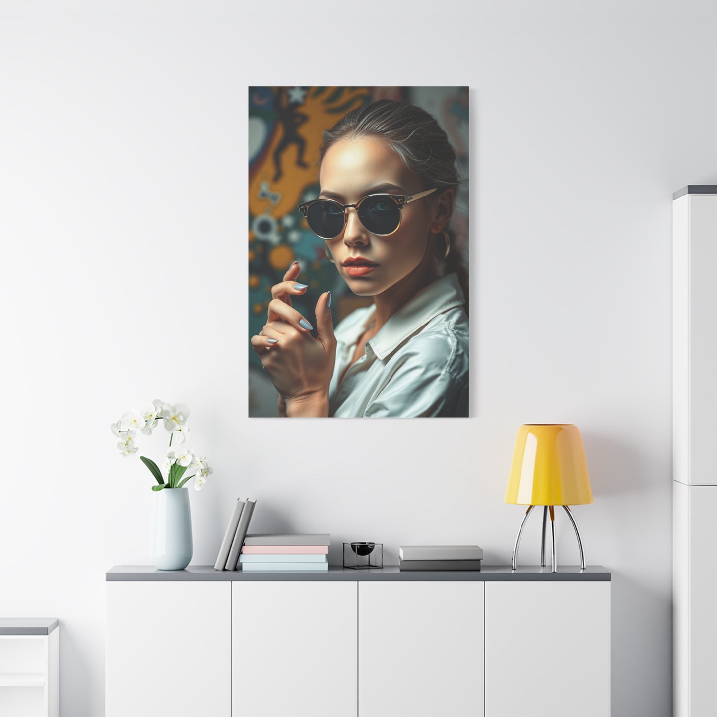 Sleek Artistic Reverie Wall Art & Canvas Print