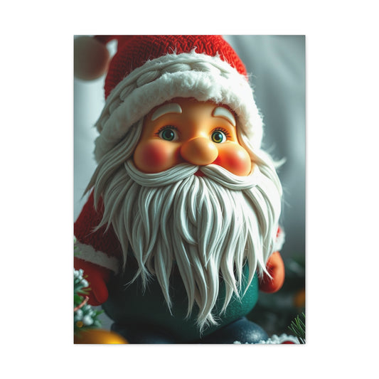 Christmas Gnome Art Luxury Canvas Wall Art & Canvas Print