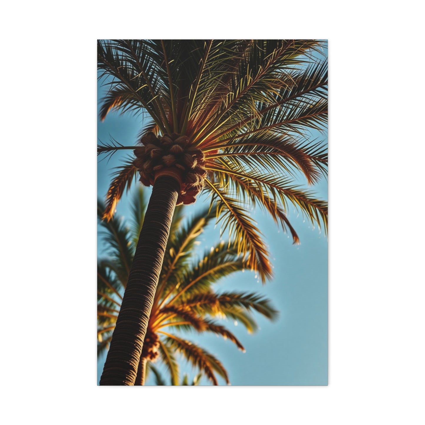 Majestic Palms Artwork Wall Art & Canvas Print