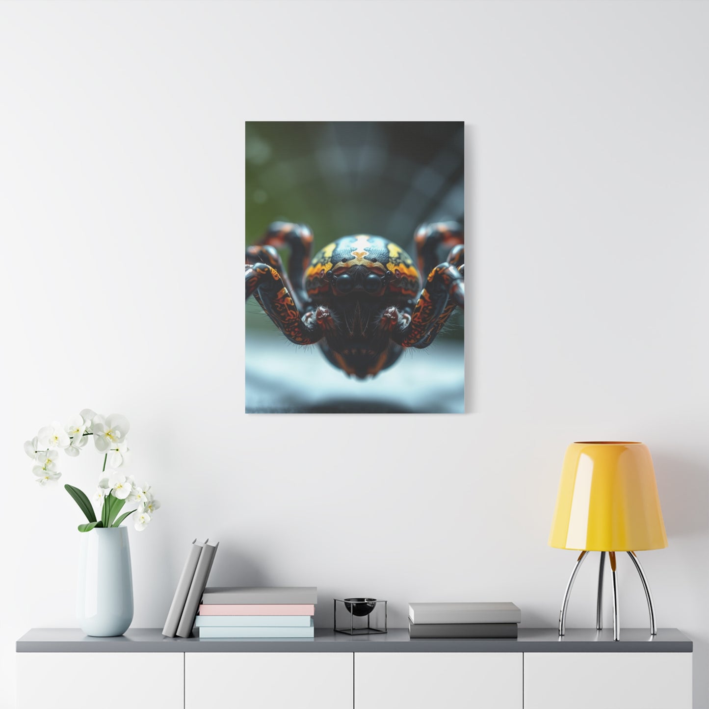 Silken Web Symphony Wall Art & Canvas Print