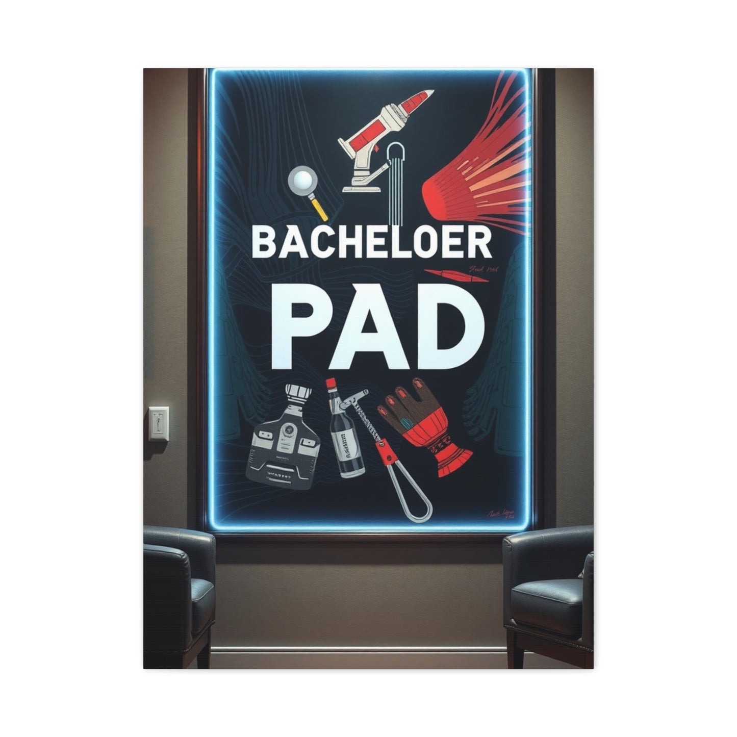 Supreme Bachelor Pad Art Collection Wall Art & Canvas Print