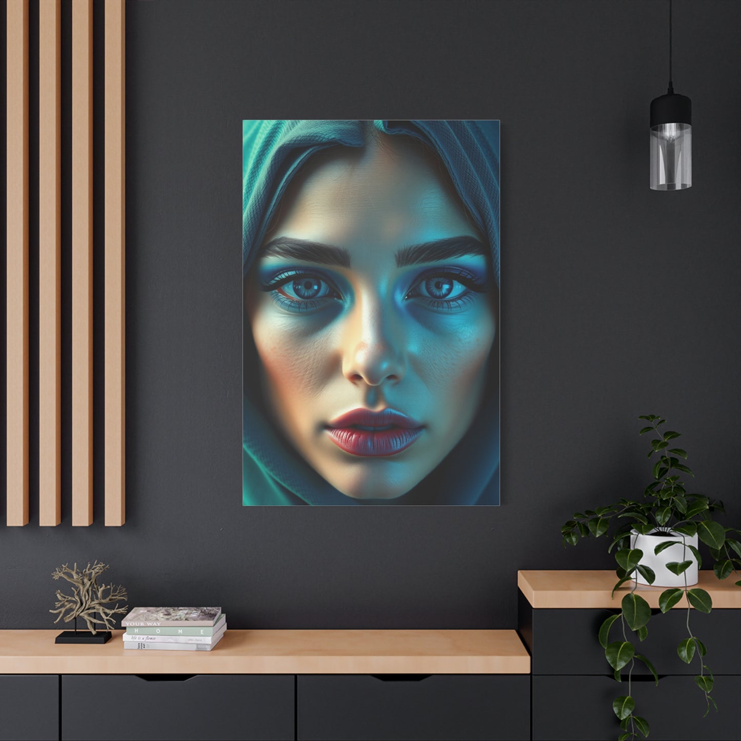 Blue & Green Art Supreme Gallery Wall Art & Canvas Print