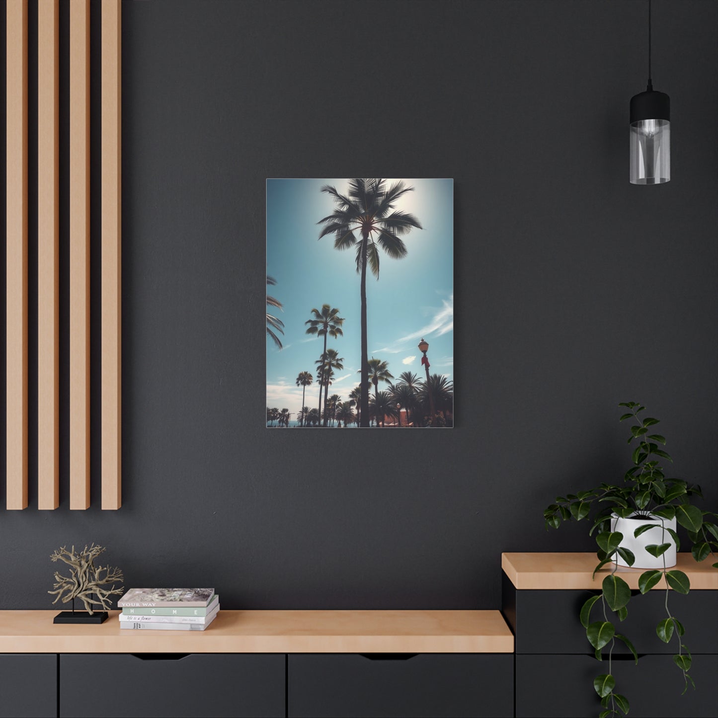Paradise Palms Canvas Wall Art & Canvas Print