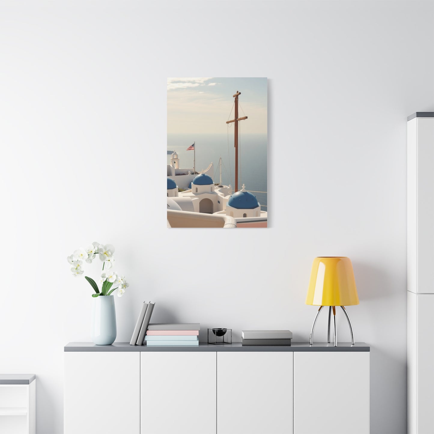 Vision Santorini Art Art Wall Art & Canvas Print