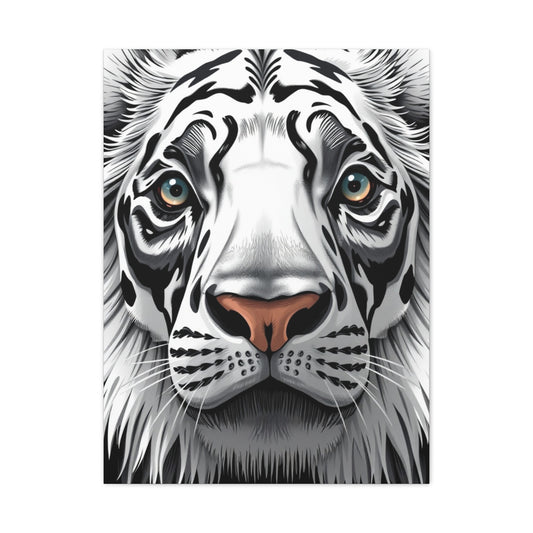 Black and White Illustrations Art Luxury Canvas Wall Art & Canvas Print