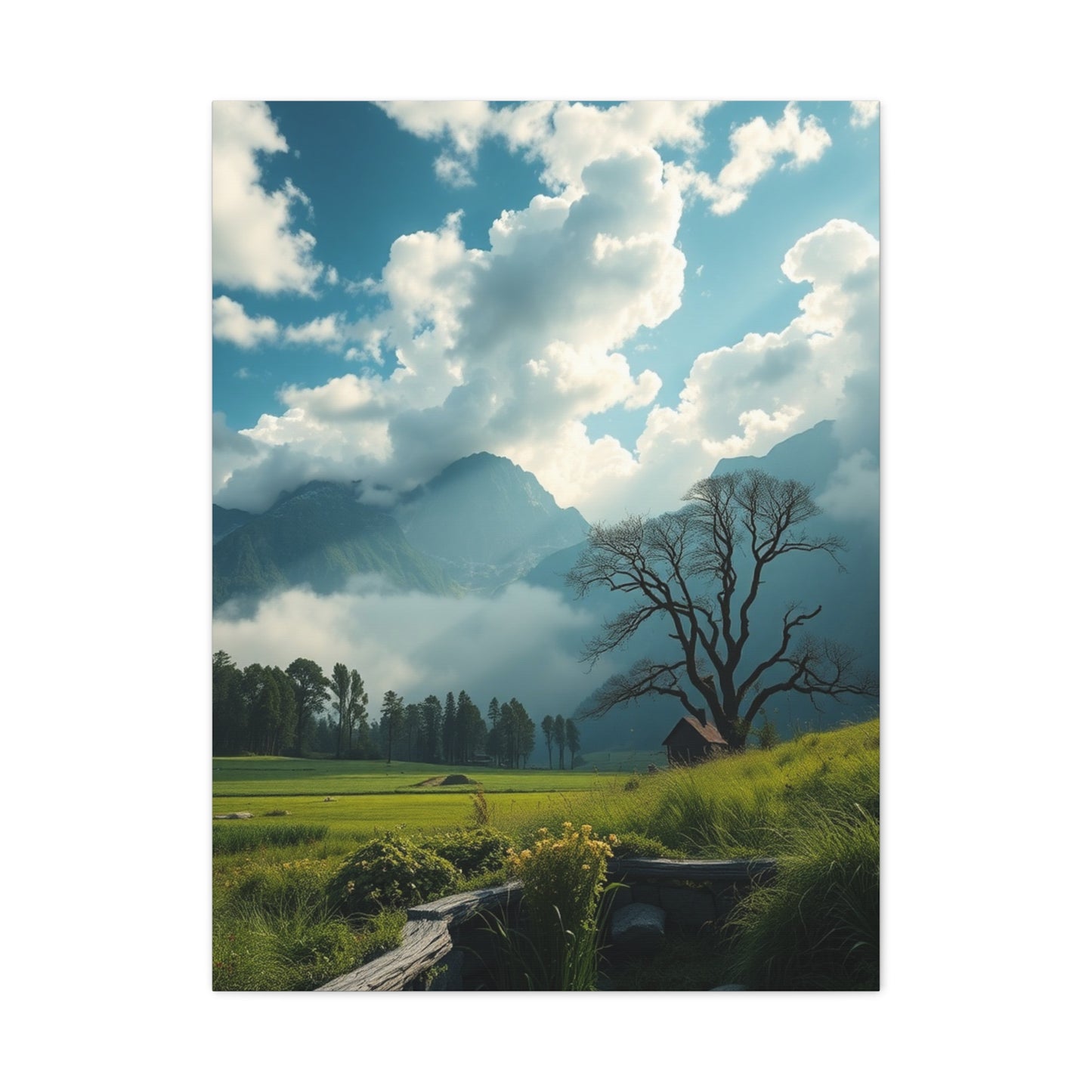 Pristine Meadow Reverie Wall Art & Canvas Print