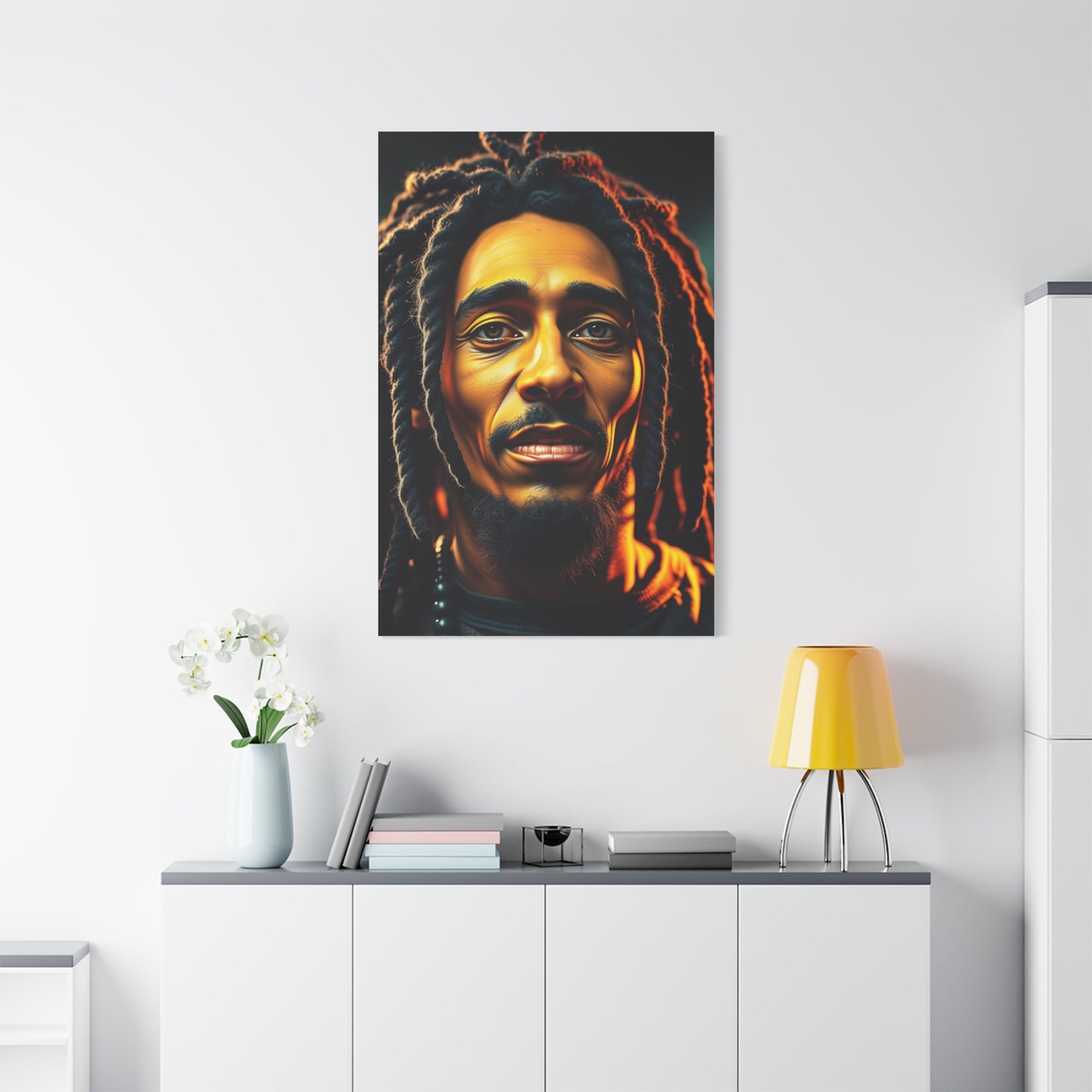 Cosmic Groove Portrait Wall Art & Canvas Print