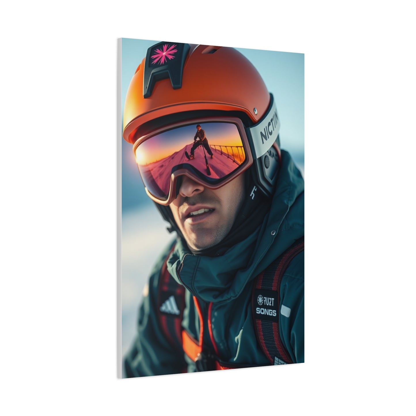 Skiing Art Supreme Gallery Wall Art & Canvas Print
