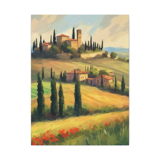 Italian Countryside Painting Wall Art & Canvas Prints