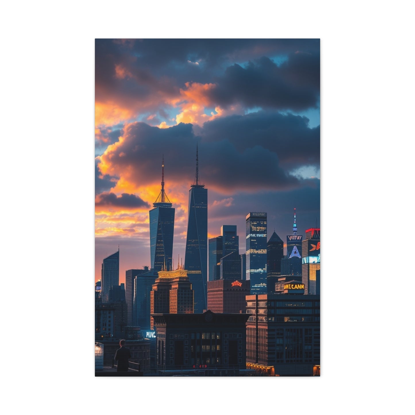 Supreme Skyline Art Collection Wall Art & Canvas Print