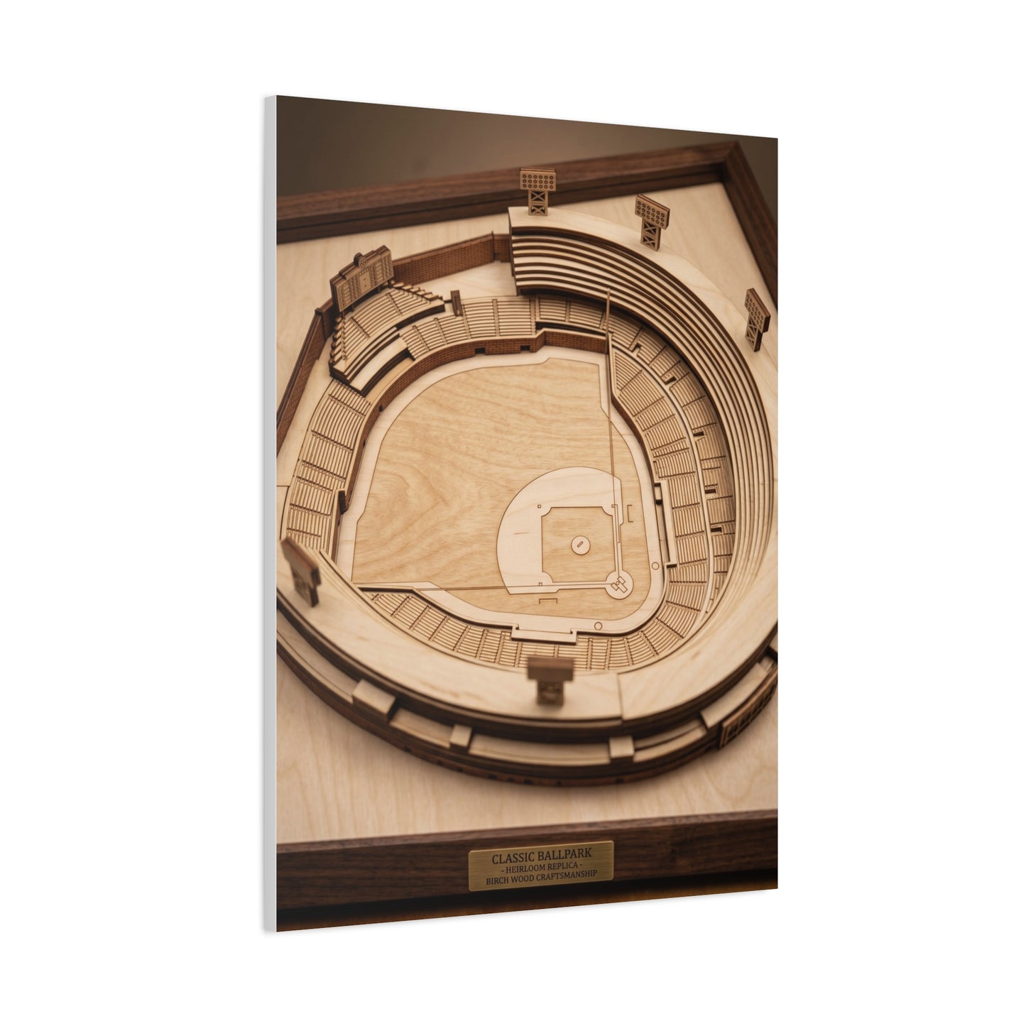 Classic Ballpark Replica Sports Wall Art & Canvas Print