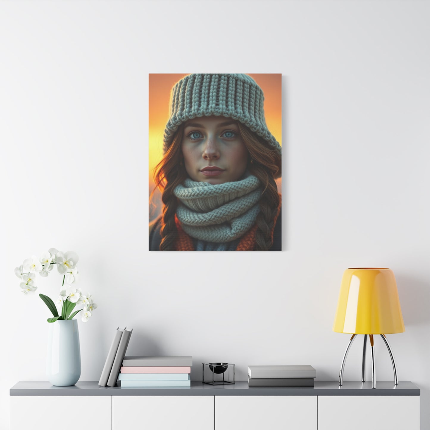 Blazing Aura Canvas Wall Art & Canvas Print