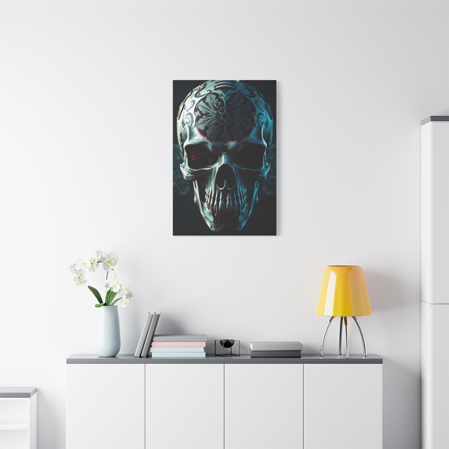 Sovereign Skull Vignette Wall Art & Canvas Print