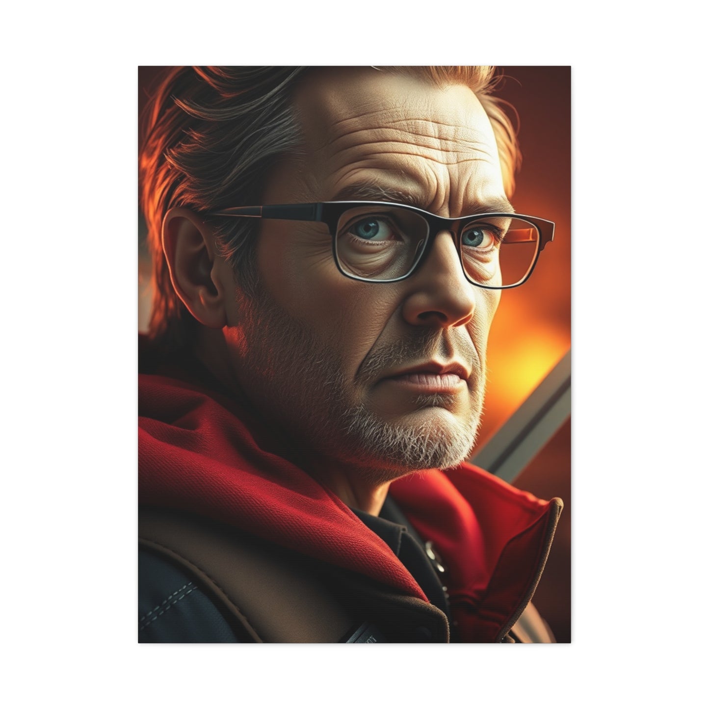 Cinematic Elegance Canvas wall art & canvas print