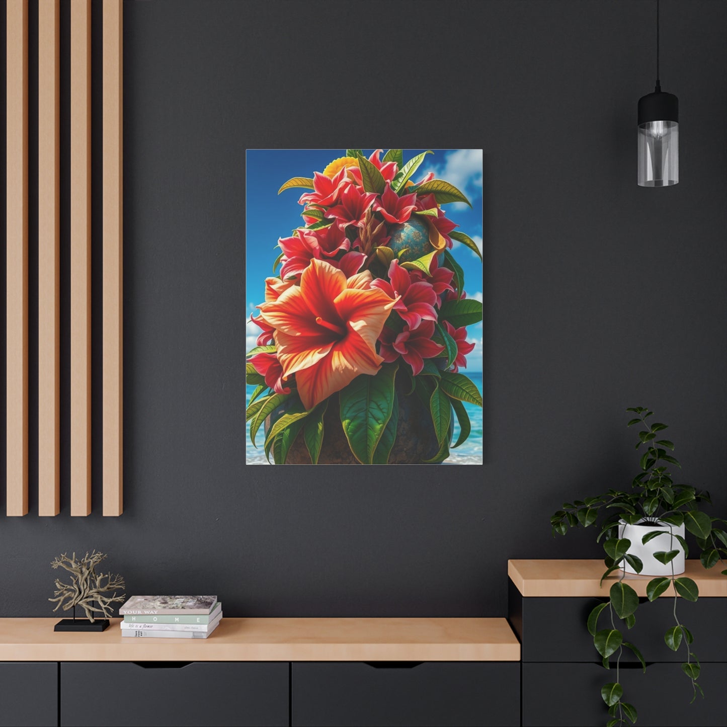 Paradise Vista Masterpiece Wall Art & Canvas Print