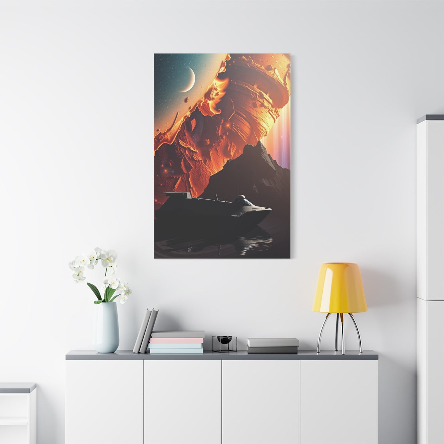 Infinite Cosmos Elegance Wall Art & Canvas Print
