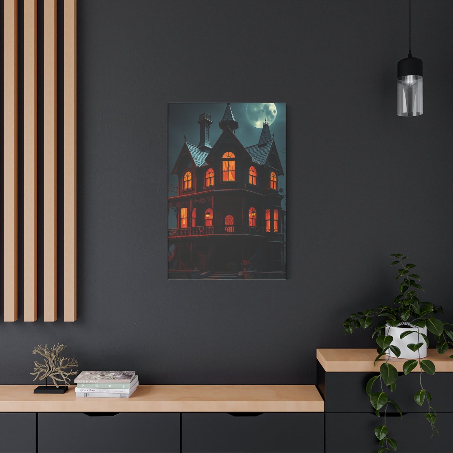 Haunted House Art Supreme Gallery Wall Art & Canvas Print