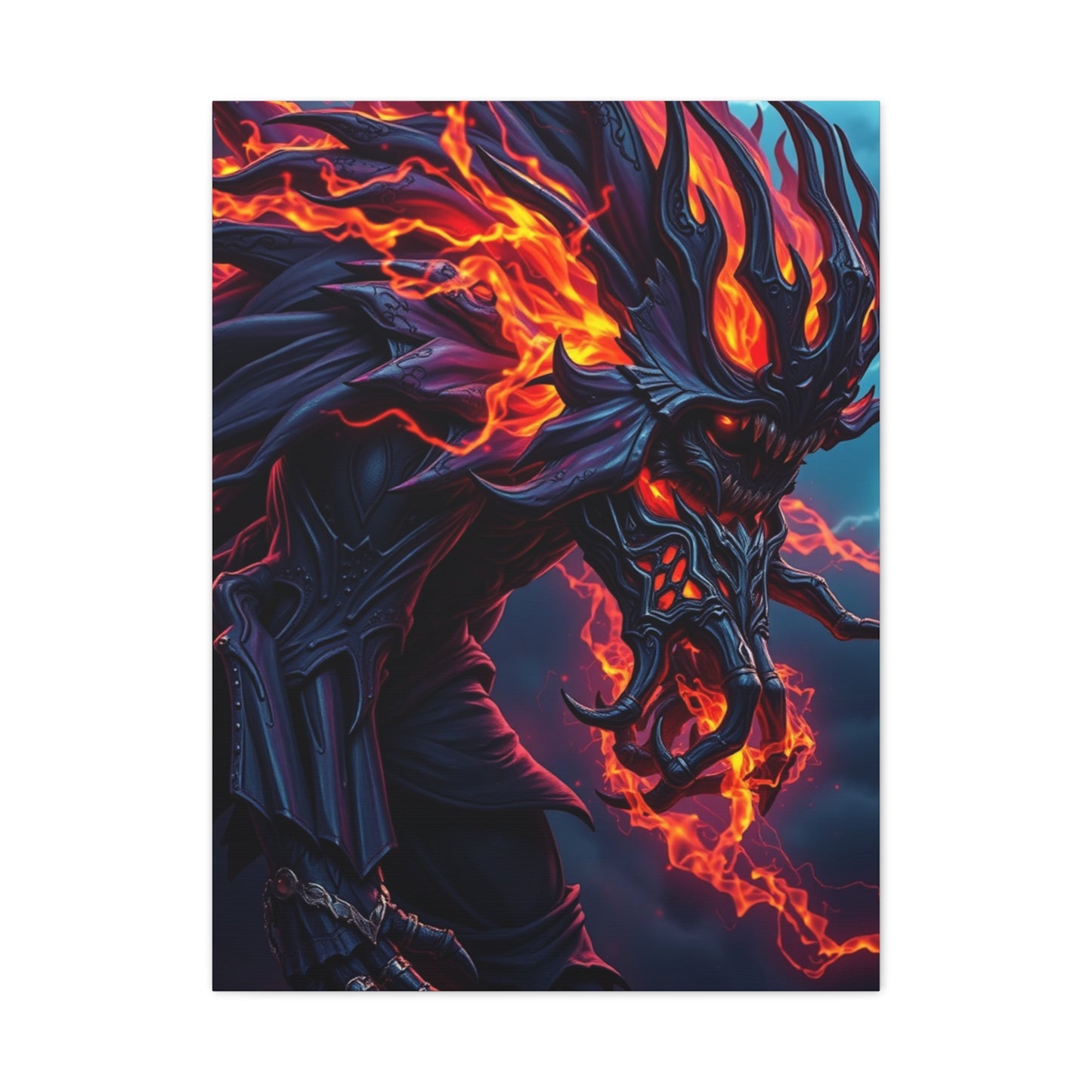 Ebon Thunder Reverie Wall Art & Canvas Print