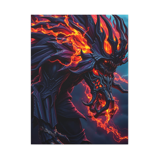 Ebon Thunder Reverie Wall Art & Canvas Print