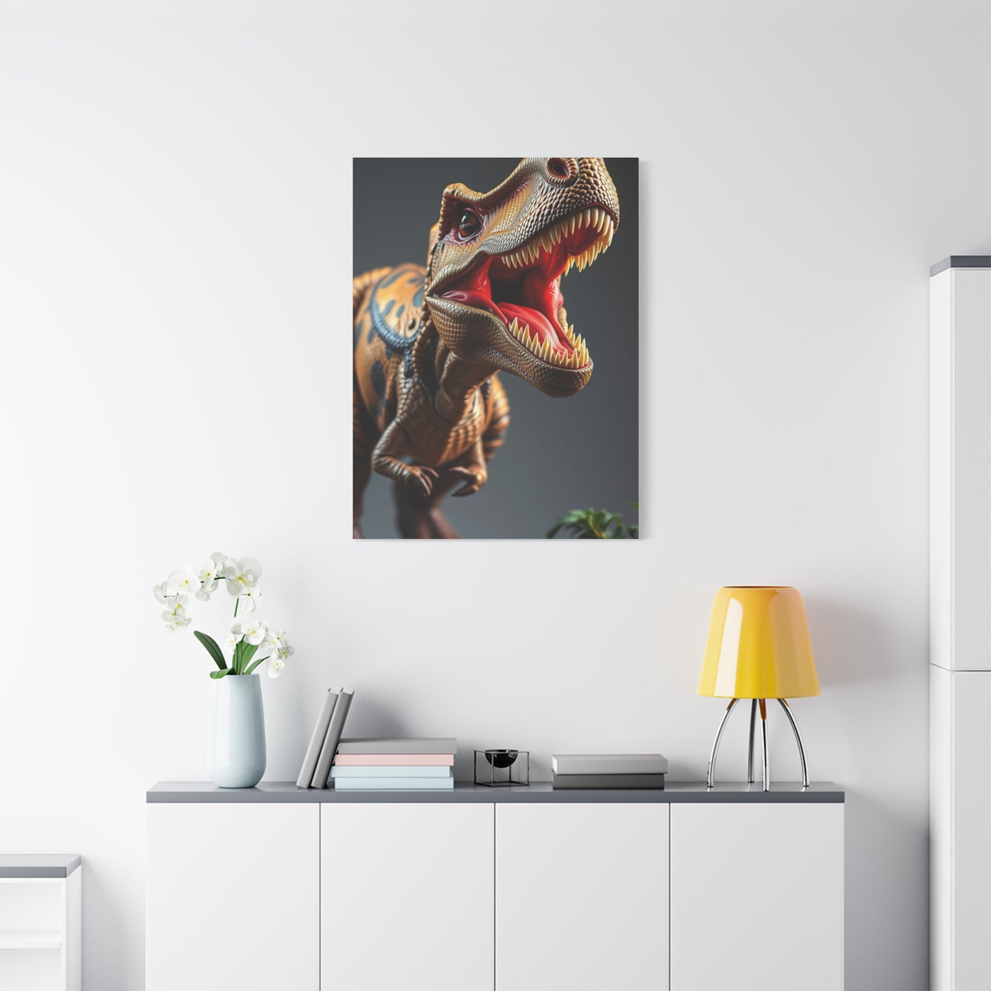 Vision Dinosaur Art Art Wall Art & Canvas Print