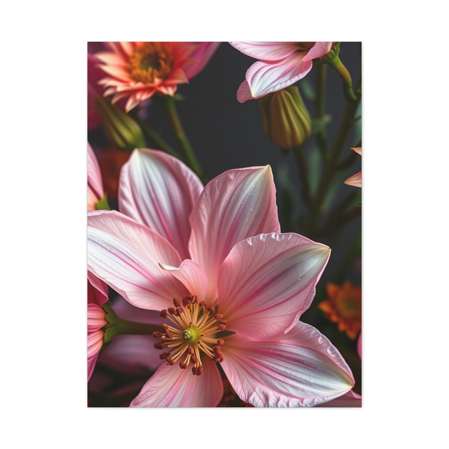 Verdant Elegance Canvas Wall Art & Canvas Print