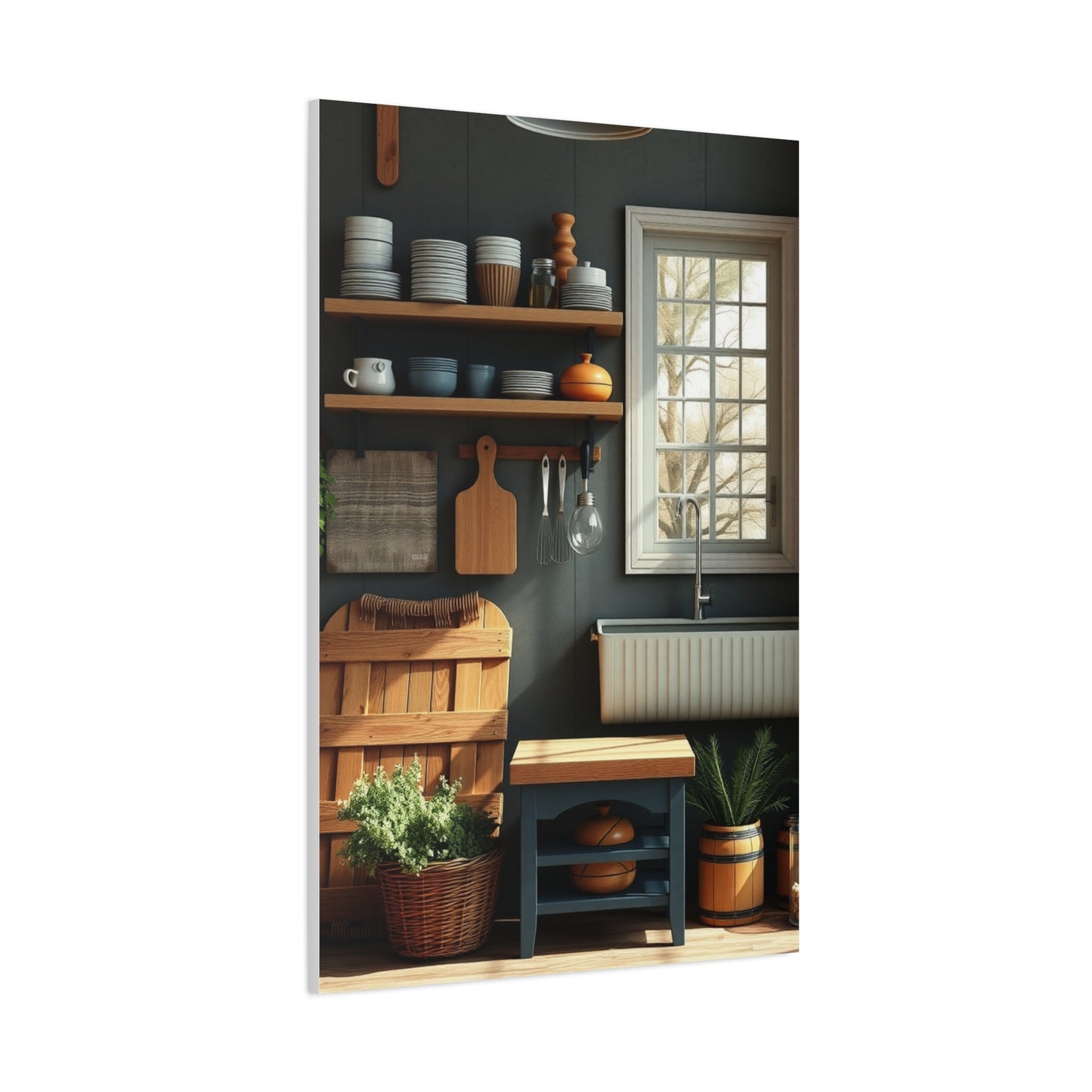 Nostalgic Culinary Tableau Wall Art & Canvas Print