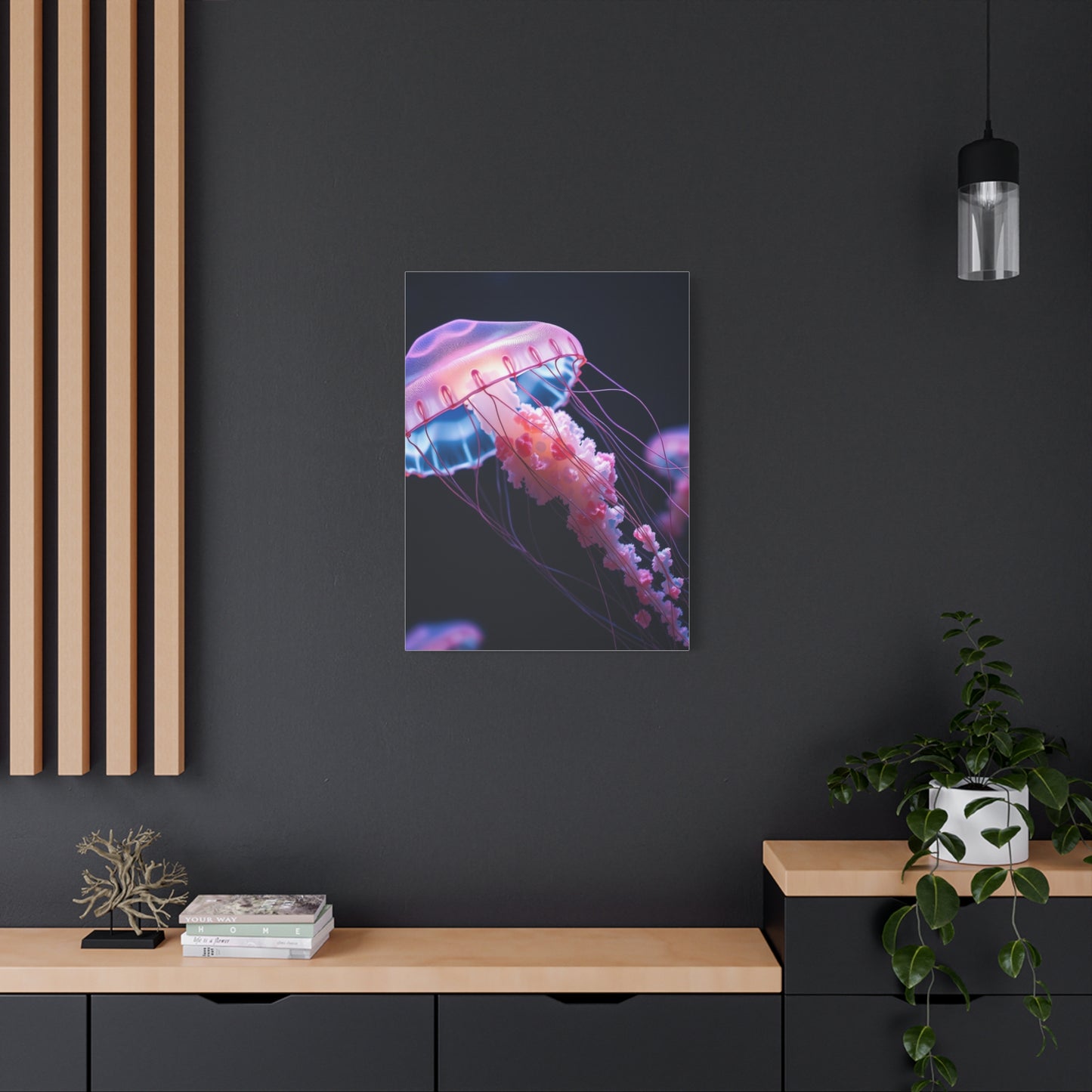 Vision Jellyfish Art Art Wall Art & Canvas Print